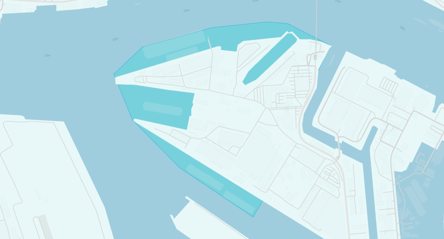 Map showing the last reported area for LUNA